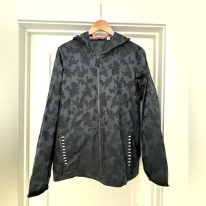 Robert Graham Fashion Camo windbreaker hooded jacket